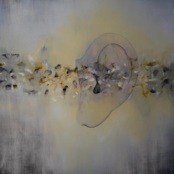 Sentir. Acrílico sobre lienzo. 128 x 144 cm. 2019