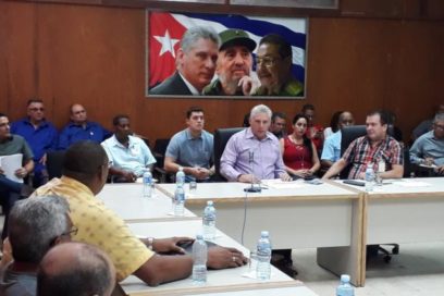 Presidente cubano visita obras energéticas en Santa Cruz del Norte (+Fotos)