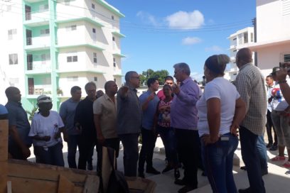 Presidió Díaz-Canel acto de entrega de viviendas a familias habaneras damnificadas por el tornado