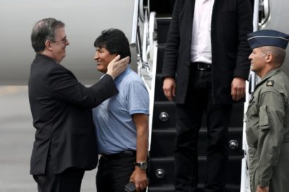 Evo Morales llega a México tras golpe de Estado en su contra