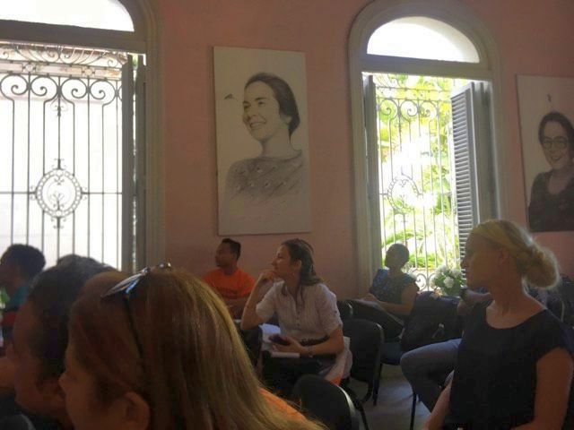 La presentación se hizo en la Sede de la Dirección Nacional de la Federación de Mujeres Cubanas.
