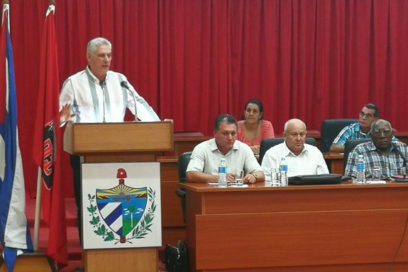 Exhorta Díaz-Canel a dirigir con creatividad en conclusiones de visita a Ciego de Ávila (+ Fotos)