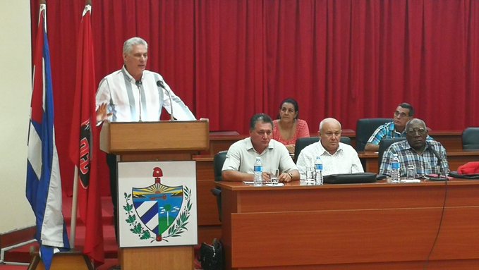 Conclusiones de visita gubernamental a Ciego de Ávila, presidente cubano