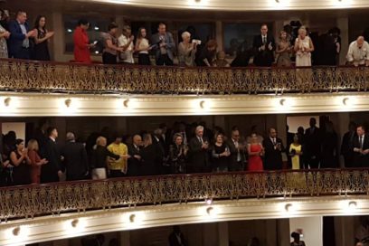 Presidente cubano asiste a gala del ballet de San Petersburgo dedicada a La Habana