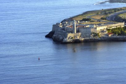 Desde el cielo azul de La Habana (+Fotos)