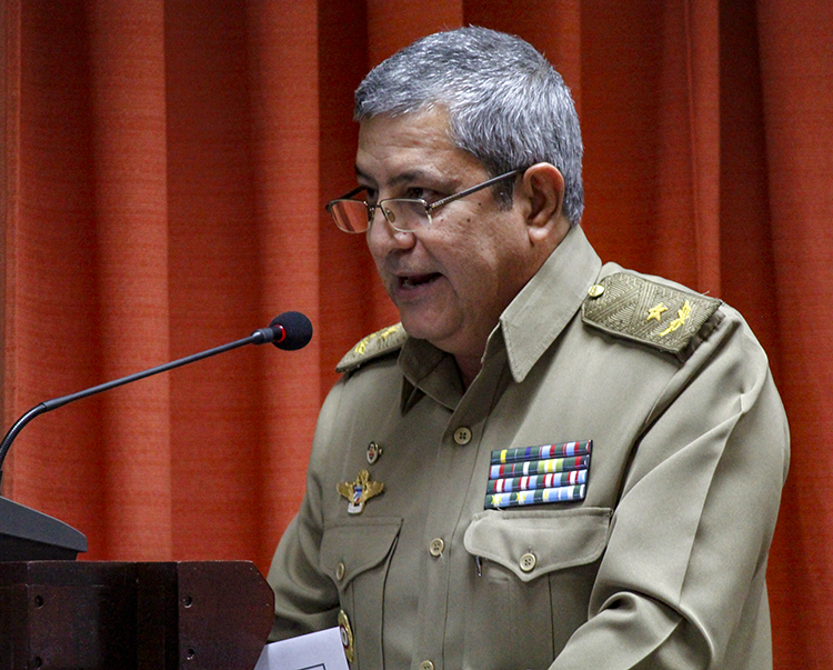 General de Brigada Jorge Luis Méndez de la Fe, jefe de la Dirección Política de las FAR.Foto: Isabel Aguilera Aguiar