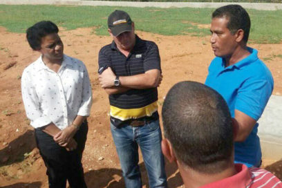 Visita Inés María Chapman desalinizadora de Punta de Maisí