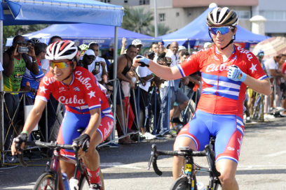 Heidy, Félix y Alejandro, reyes del pedal en el Caribe
