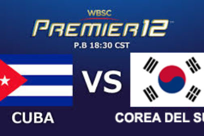 Premier 12: Cuba vs. Corea ( en vivo 0-7)