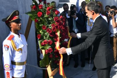 Reyes de España rinden homenaje a Martí en La Habana (+Fotos)