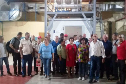 Recorrieron sindicalistas entidades del sector de la construcción