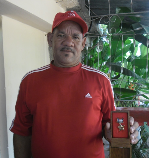 Alexis Guevara Sosa, Héroe del Trabajo de la República de Cuba del sindicato azucarero. Foto: Iliana Rodríguez