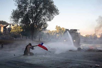 Denuncian proceder de fuerzas policiales en Chile en manifestaciones