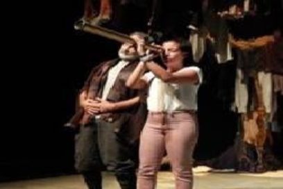 El acto, en el Café Brecht