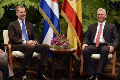 Díaz-Canel and Felipe VI hold official talks