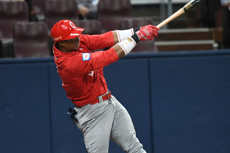 Yurisbel Gracial empujó la carrera de la victoria. Foto: www.wbsc