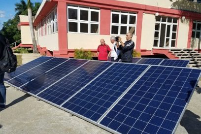Inauguran parque fotovoltaico didáctico y experimental en la Cujae
