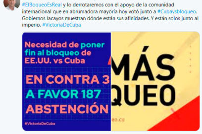 Diaz-Canel celebrates Cuban victory at UN