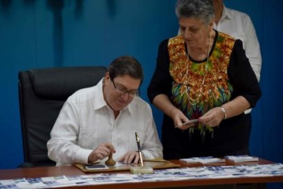 Canceló canciller cubano sello Aniversario 60 del MINREX (+Fotos)