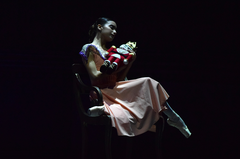 Katherine Ochoa interpretó el personaje de Clara en la función del sábado. Foto: Yuris Nórido