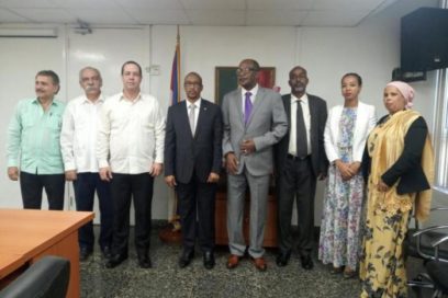 Acuerdan Cuba y Djibouti fortalecer relaciones en el sector de la salud