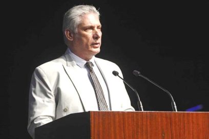 Califica Díaz-Canel al Minrex como primera trinchera de batalla de la Revolución Cubana