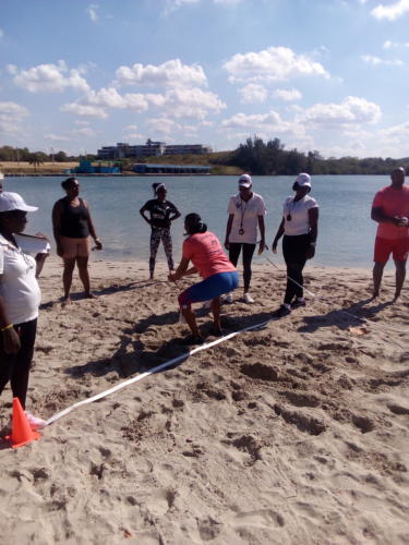 Mislieidis González ganó en el lanzamiento de la bala. Foto: del autor