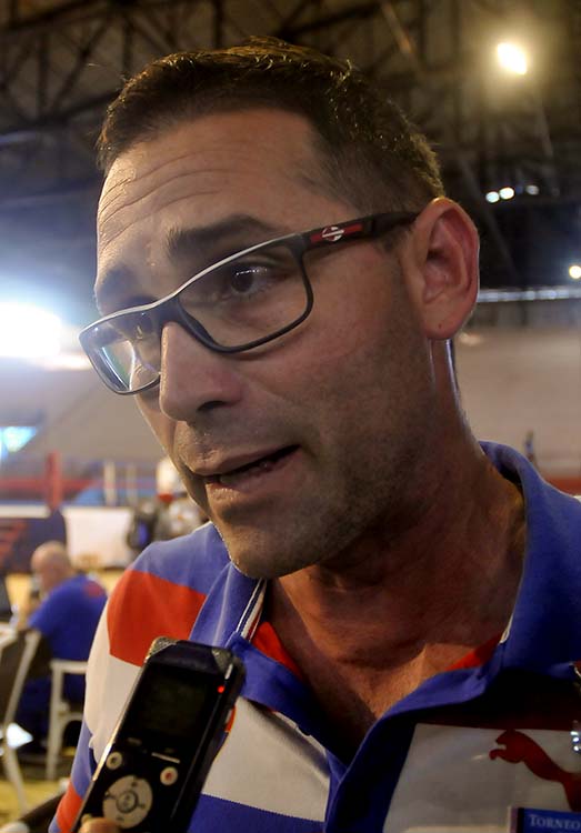 Julio Arturo Ordoqui Baldriche, psicólogo del boxeo.