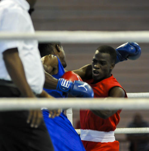 Semifinal del Torneo Playa Girón de Boxeo 2019. Foto: José Raúl Rodríguez Robleda