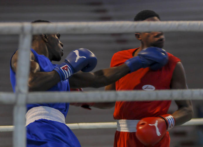 Semifinal del Torneo Playa Girón de Boxeo 2019. Foto: José Raúl Rodríguez Robleda