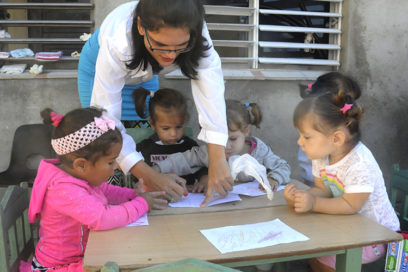 El cuidado de los niños en la mira (+ Fotos)