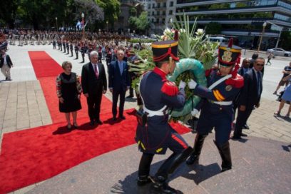 Diaz-Canel attended the swearing-in of Alberto Fernandez