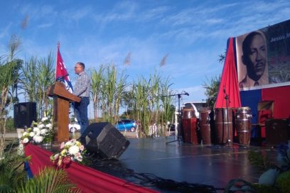 Conmemoran natalicio de Jesús Menéndez en su tierra natal