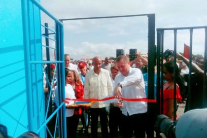 Reconocen a constructores que laboraron en Planta Desalinizadora (+ Fotos)