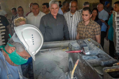 Continúa Díaz-Canel en jornada de visita a Las Tunas (+Fotos)