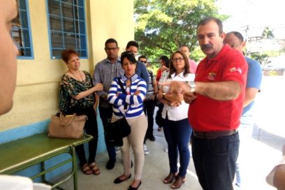 Felicita Roberto Morales Ojeda a colaboradores cubanos en Venezuela