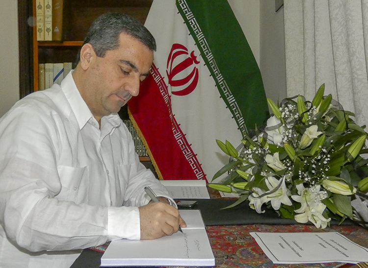 Excmo. Sr. Idris Mayya, embajador de Siria en Cuba. Foto: Heriberto González Brito