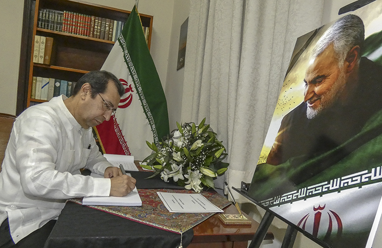 Excmo. Sr. Adán Chávez, embajador de Venezuela en Cuba. Foto: Heriberto González Brito