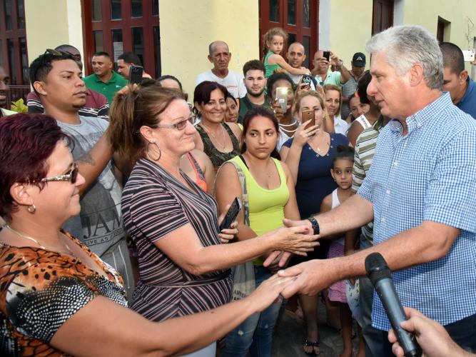 Segunda visita de Díaz-Canel a Matanzas 5