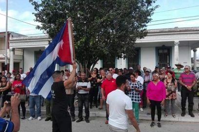 En Sancti Spíritus volvió a entrar la Caravana de Libertad