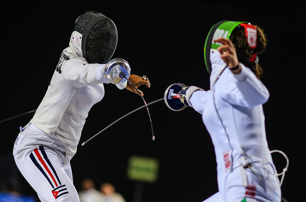 La espada femenina aportó una brillante medalla de plata en los Juegos Panamericanos de Lima 2019. Foto: Irene Pérez.