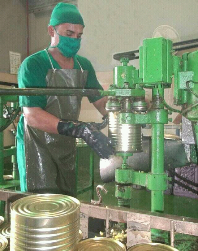 Con los medios esenciales, como en esta industria de la agricultura, debieran estar protegidos los conserveros avileños del Minal. Foto: José Luis Martínez Alejo