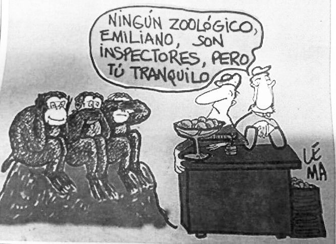 Como afirma lory: Fue en las narices de todo el mundo.