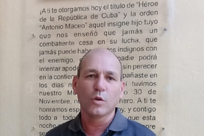 Felicitación de la CTC en Santiago de Cuba por el nuevo año