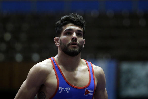 Luis Orta, uno de los mejores luchadores de Cuba hoy. foto: Calixto Llanes