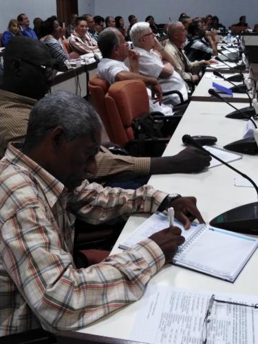 Pleno del Comité Nacional de la Asociación Nacional de Economistas y Contadores de Cuba (Anec). Foto: Francisco Rodríguez