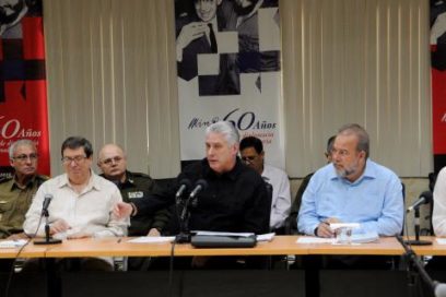Presidió Díaz-Canel el balance de política exterior cubana (+Fotos)