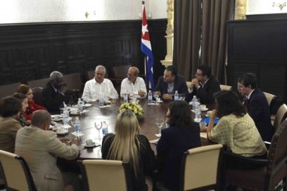 Exhorta Esteban Lazo a eurodiputados a buscar unidad dentro de la diversidad