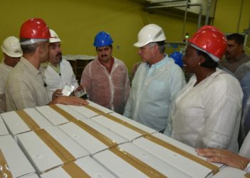 Presidente Cubano Miguel Díaz- Canel en Mayabeque. Segunda Visita gubernamental