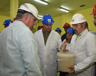 Presidente Cubano Miguel Díaz- Canel en Mayabeque. Segunda Visita gubernamental